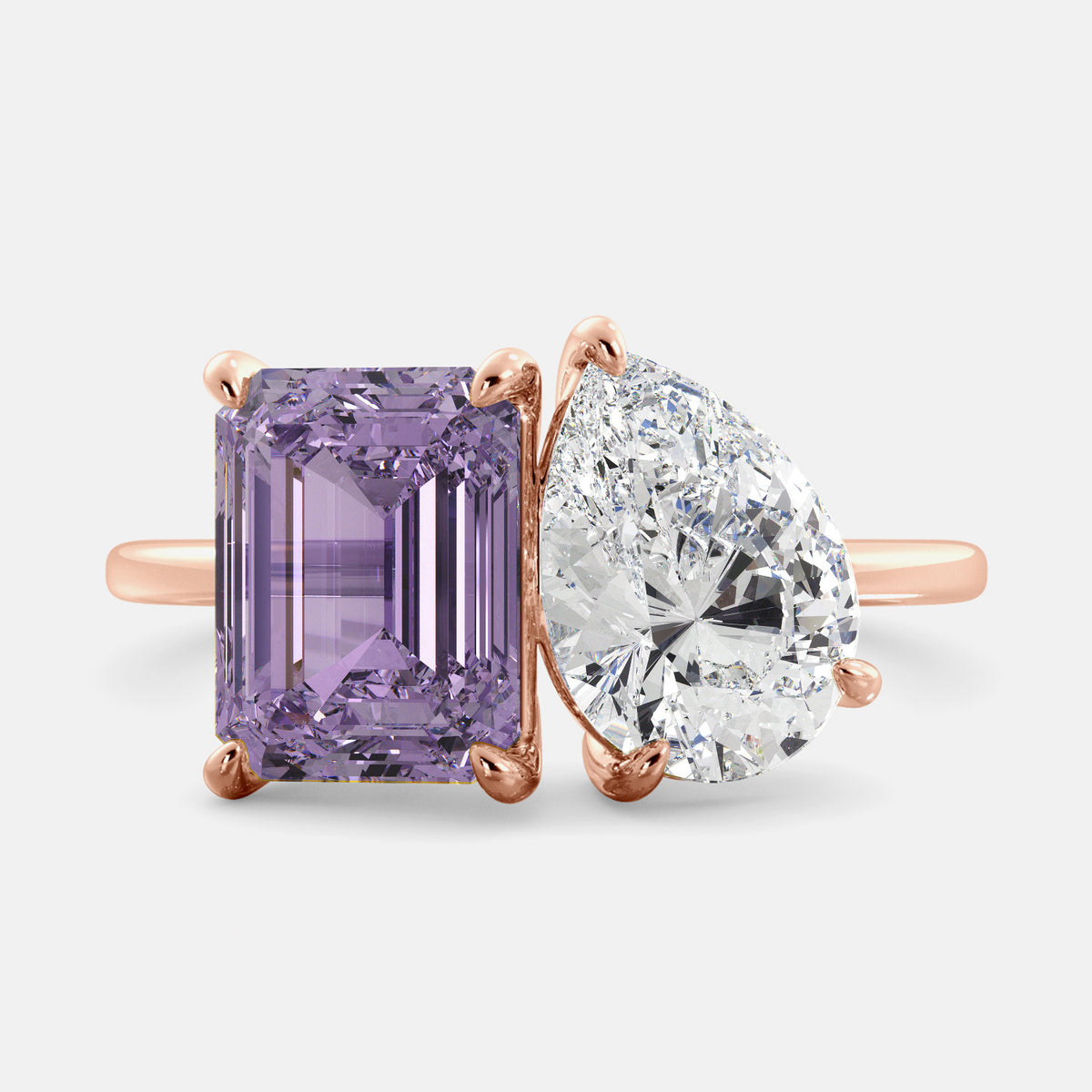 February Toi et Moi Ring